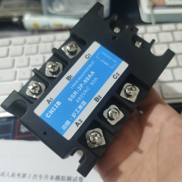 沪工集团SSR-3P-90AA 交流控制交流 三相固态继电器
