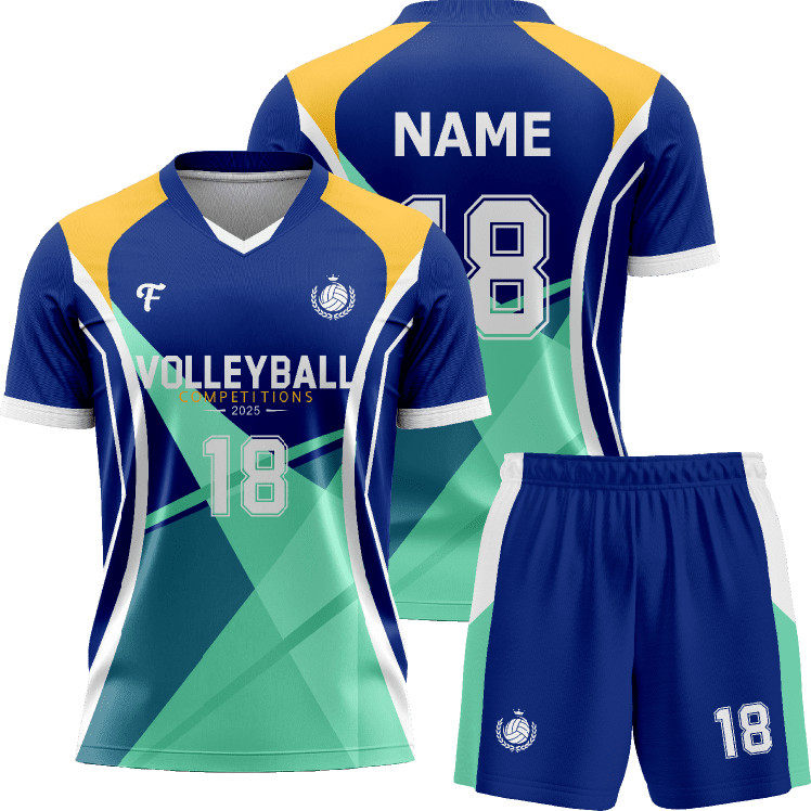 2026新款气排球服套装男女定制排球比赛队服羽毛球服运动训练订制