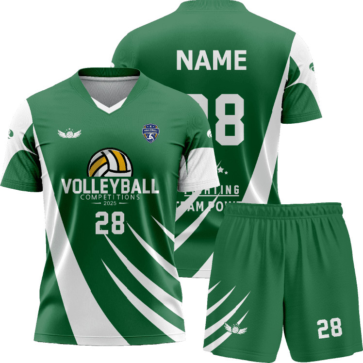 2026新款排球服男女学生专业比赛训练运动团队服全身定制印字球衣