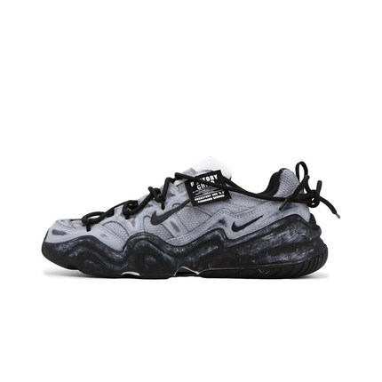 【定制球鞋】NIKE耐克TECH HERA 虚空黑灰简约百搭复古休闲老爹鞋