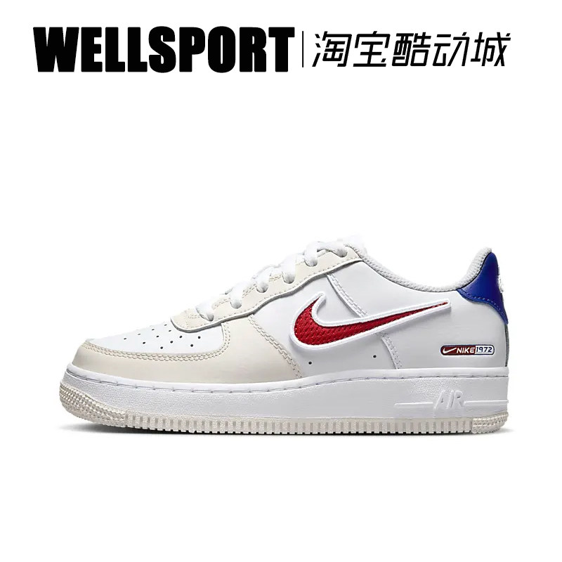 NIKE儿童女子空军一号休闲板鞋