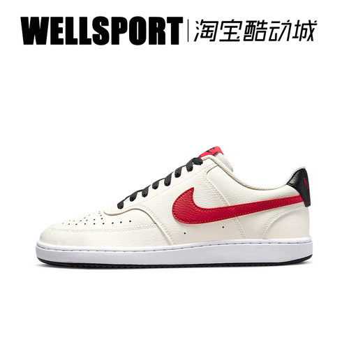 NikeCourt板鞋男款低帮防滑