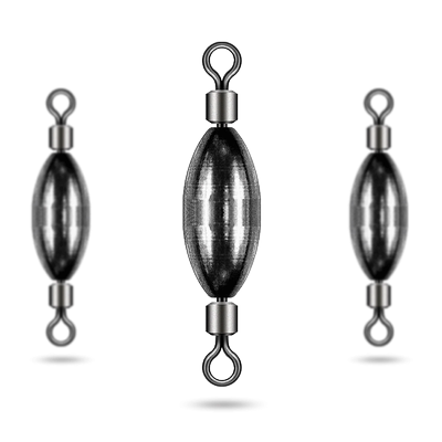 转环铜锤阿波漂铜坠配重立漂8字快速铅坠海钓路亚矶串钩钓鱼配件