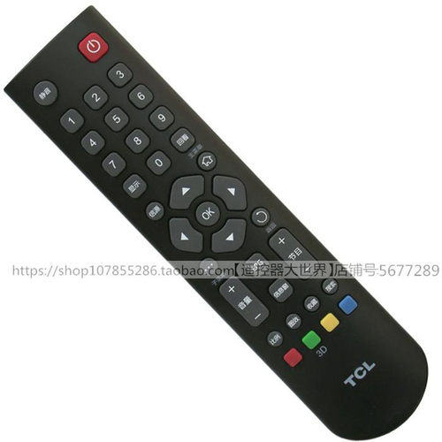适用于RC2000C02原装TCL电视遥控器RC420CC通用L42V6500A RC410CA
