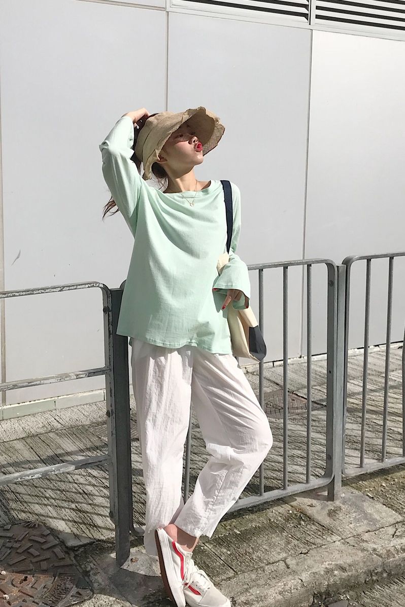 Çï¼¾º«°æÅ®×°Ô²Á챡¿î·Ûɫϵ³¤ÐäTÐô+ã¼ÀÁËæÒâֱͲ°Ù´îÀ«ÍȾŷֿã