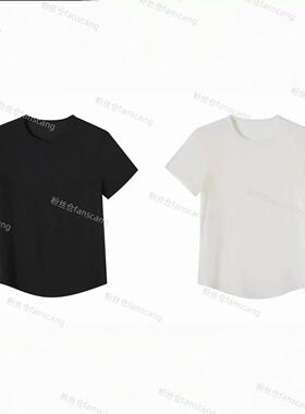 26SS｜人体工学设计 圆领肩部分割短袖！C-001M7458