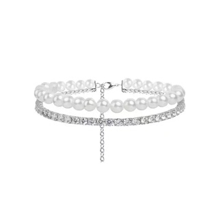 001M6443 双层项链C 白鹿同款