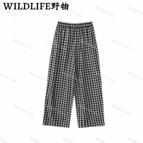 WILDLIFE｜经典格纹轻薄阔腿裤+裙子C-001M7577