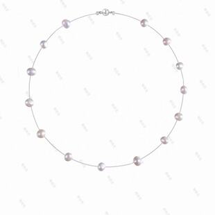 赵露思同款 001M7281 ｜天然淡水满天星珍珠锁骨链C