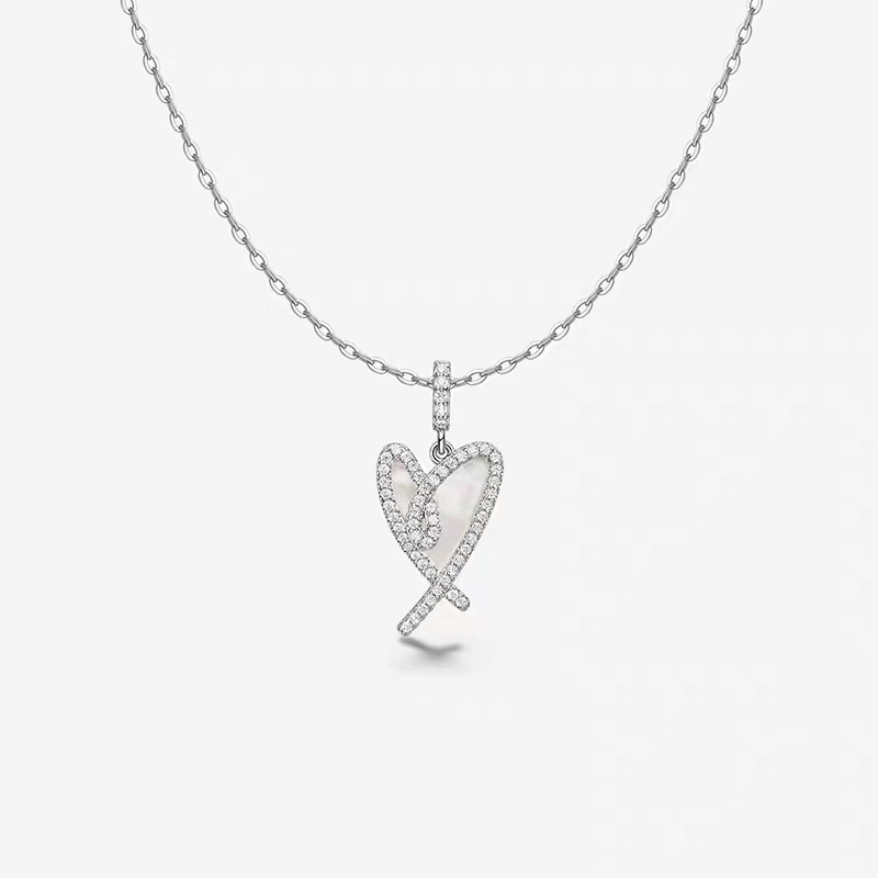 [怦然心动]轻奢珠宝项链锁骨链C-001M6633