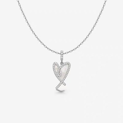 [怦然心动]轻奢珠宝项链锁骨链C-001M6633