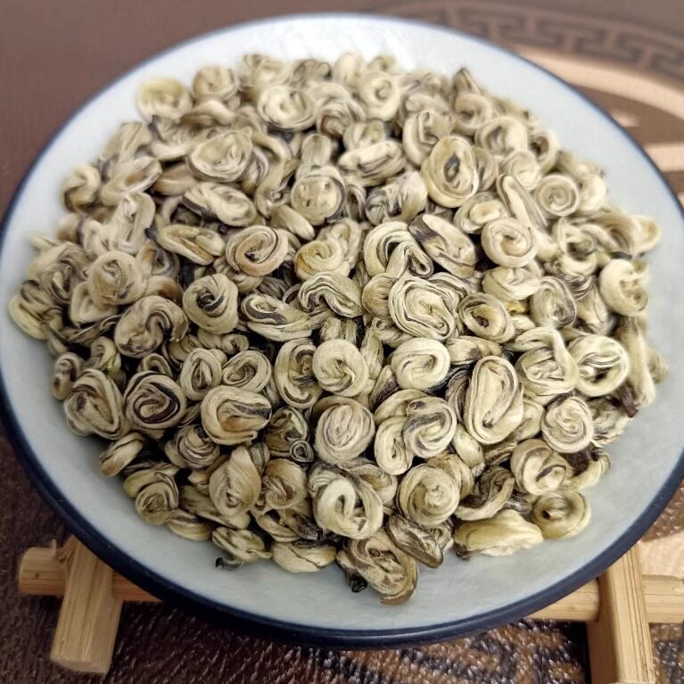 广西横县茉莉花茶厂家茉莉白玉螺浓香型玉螺花茶果茶250g散装茶叶