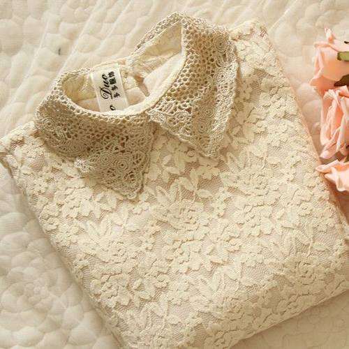 2025冬装新款加绒加厚修身长袖保暖上衣娃娃领蕾丝打底衫大码女装