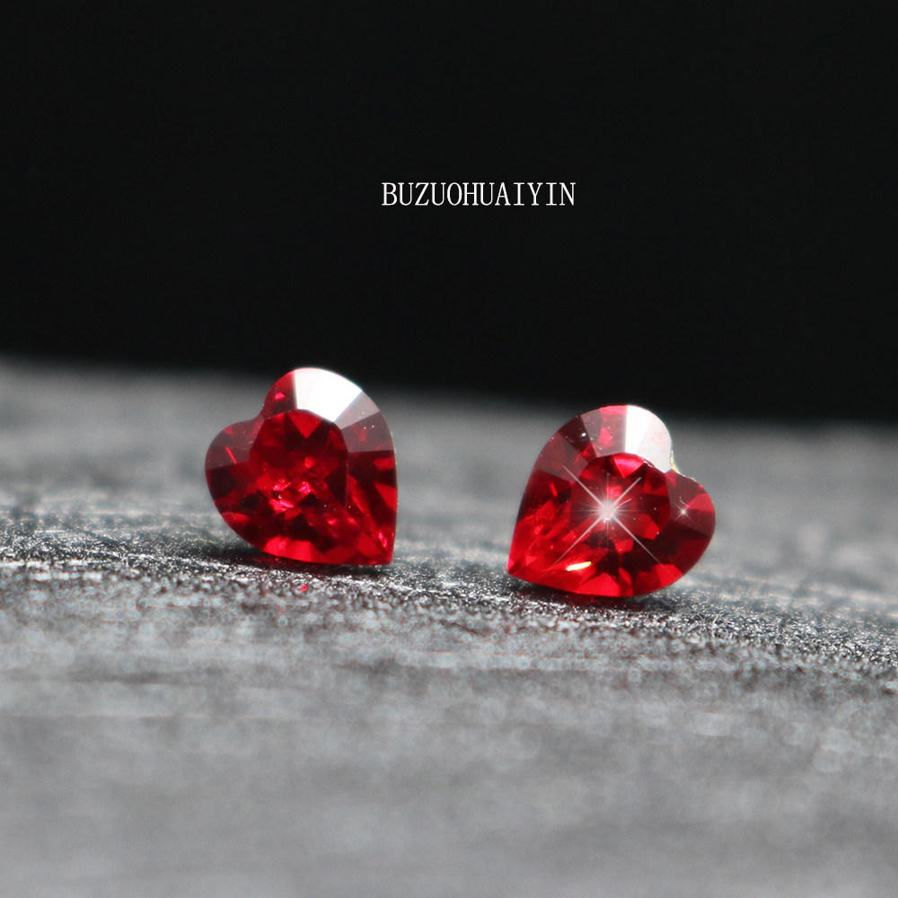 纯银红锆石系列本命年可爱风耳钉