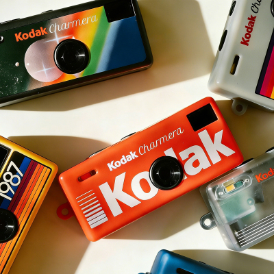 现货Kodak/柯达 Charmera钥匙扣1987迷你数码相机盲盒生日相机CCD