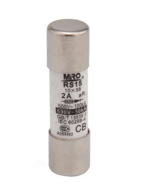 MRO茗熔 RS15 690V 2A 快速熔断器 10×38mm 500V 100KVA