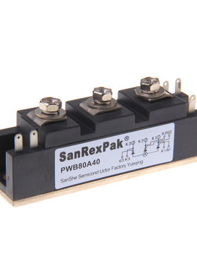 SanRexPak电焊机可控硅模块PWB60A30 PWB60A40 PWB80A30 PWB80A40