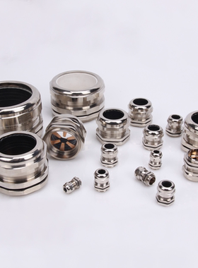 格兰头M63×1.5重载连接器DLX/XBS-50-M(D37-44)金属防水接头M63