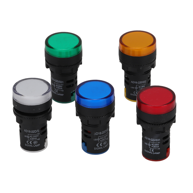 AD16-22D/S 信号灯22mm LED信号灯AD16-22D/S31/S32 AC220V