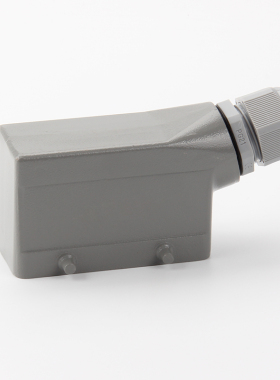 16芯32芯重载连接器外壳H16B-TS-PG21,M32,M25,侧出上壳,双扣