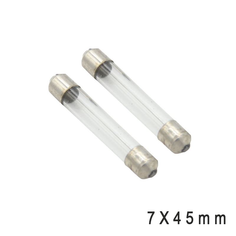 7*45mm 玻璃管保险丝 JD1A调速表保险丝1A2A3A4A5A6A7A8A10A15A