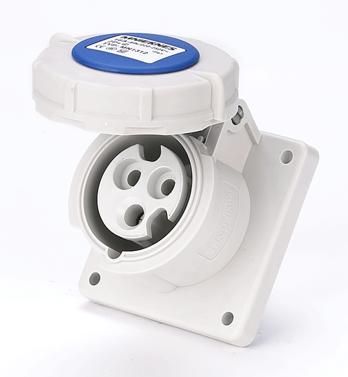 防水工业插头32A直座插座 IP44 3芯4芯5芯MN3331 MN3431 MN3531