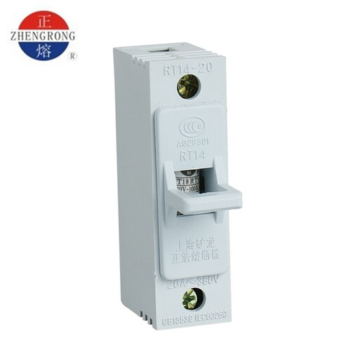 RT14-20 熔断器底座 10*38mm保险座 20A-380V熔断器座