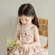 新款 大耳象女童碎花无袖 吊带连衣裙夏季 流苏短裤 小衫