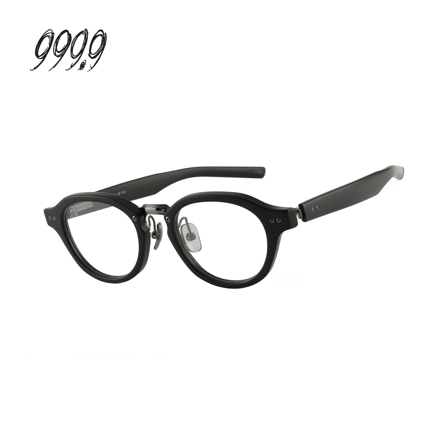 【门店自提】999.9眼镜框男款日本手作中金光学近视眼镜架女M-154