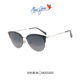 MAUIJIM茂宜睛墨镜男金属偏光运动眉线框防晒遮阳太阳镜女MJ0330S