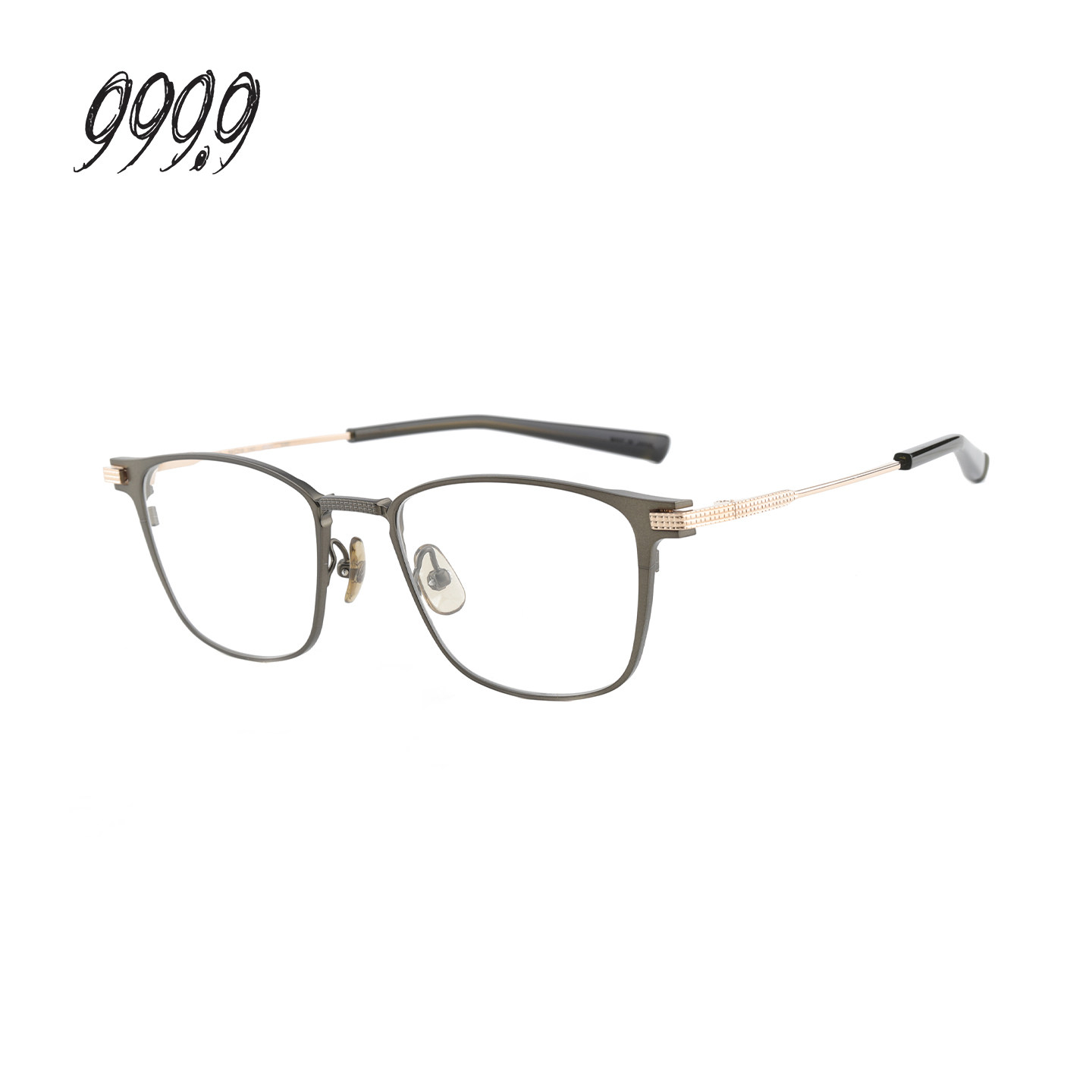 【门店自提】999.9眼镜框手工制造日本钛金近视度数眼镜架S-390T