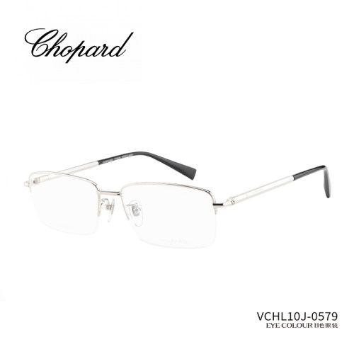 【门店现货】CHOPARD萧邦眼镜半框日本钛架男女款商务镜架VCHL10J