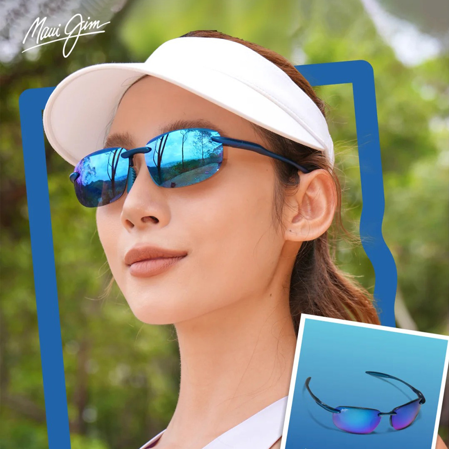 【门店自提】MAUIJIM茂宜睛墨镜胡先煦同款偏光太阳眼镜MJ0677SA