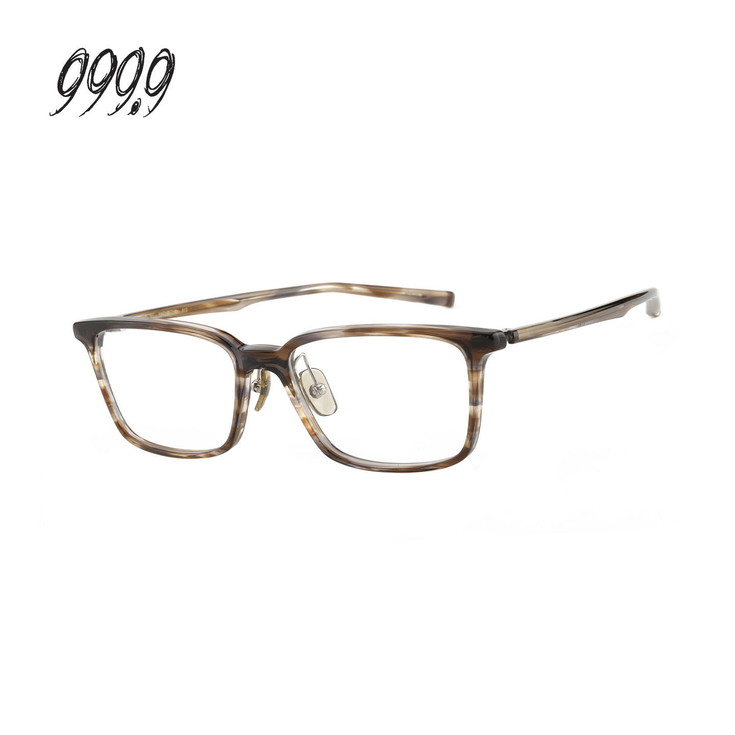 FOUR NINES 999.9眼镜框男简约方框板材钛金光学眼镜架女款NP-761