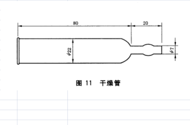 Grade A级  GB/T 35212.1-2017 图11 干燥管 实验室玻璃仪器