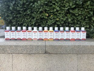 PRIEST牧作HP色膏颜料膏15色皮具皮革上色黑白调色护理水性颜料