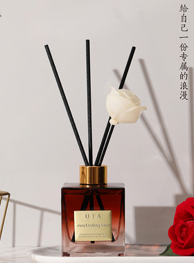UTA玫瑰香薰家用不刺鼻室内家用持久香氛车载卧室熏香厕所除味