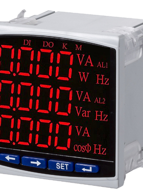 数显多功能表SD72-AIZ/M多功能仪表 三相配电监测仪表