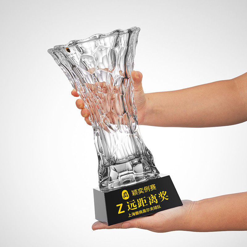 捷克进口水晶奖杯进口奖杯