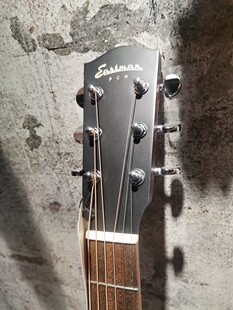 伊斯特曼pch1gac 原木色复古色民谣电箱吉他