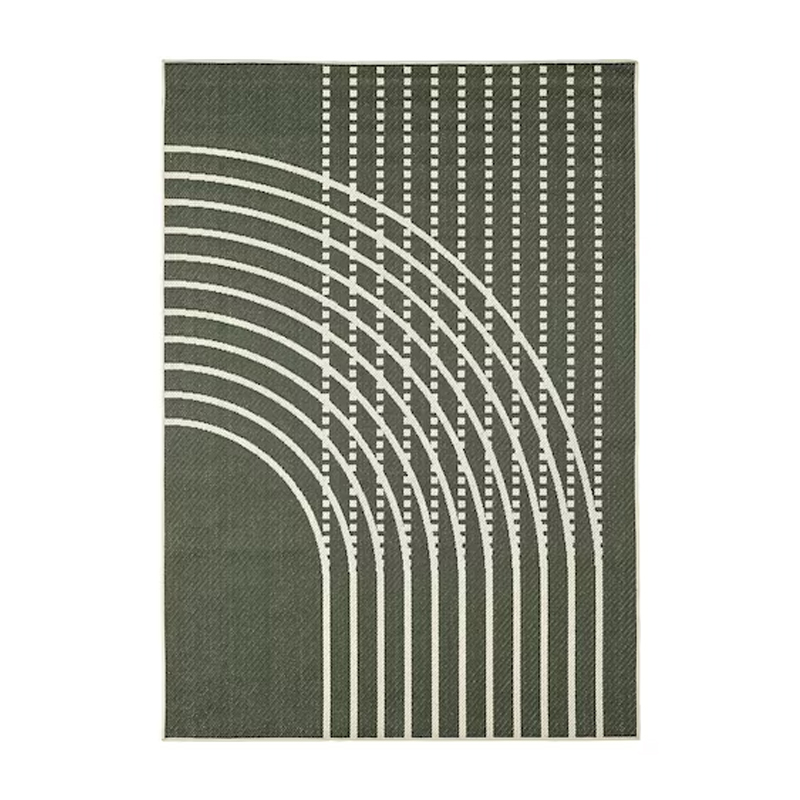 宜家同莫比平织地毯脚垫地垫