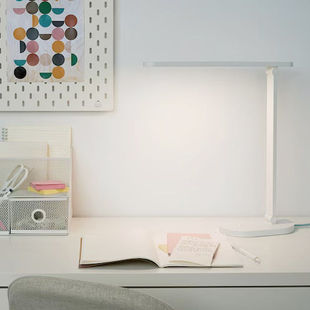 IKEA宜家费塔LED工作灯可调光的家用学生书桌学习护眼灯床头台灯