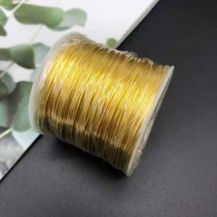 保色铜丝一百米DIY手工制作头饰发簪缠花古风发饰汉服配件材料