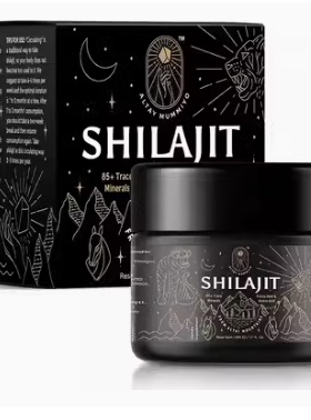 美国代购Shilajit Resin with Fulvic Acid & Trace Minerals, Or