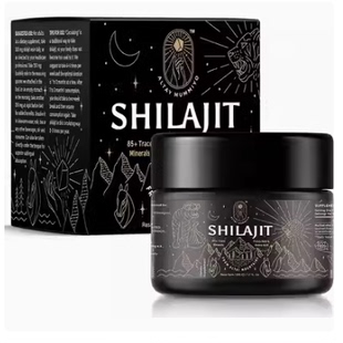 美国代购Shilajit Resin with Fulvic Acid & Trace Minerals, Or