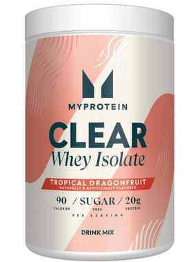 Myprotein Clear Whey Isolate Protein Powder， 1.1 Lb (20 S