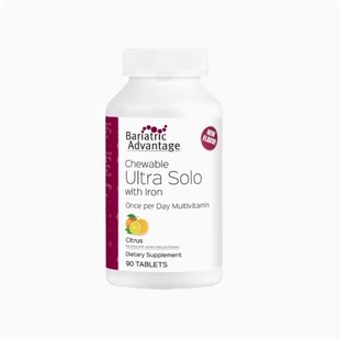 Bariatric Advantage Chewable Ultra Solo with Iron - Once-Per