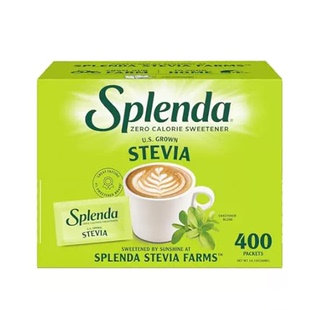 SPLENDA Stevia Zero Calorie Sweetener， Sugar Substitute P