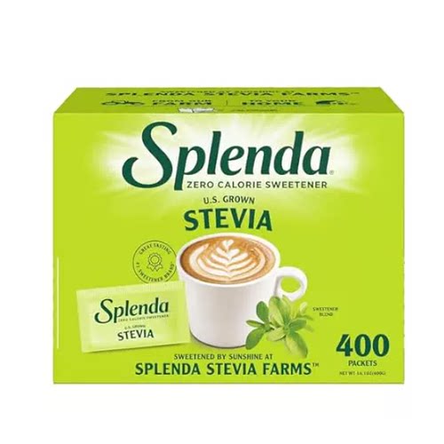 SPLENDA Stevia Zero Calorie Sweetener， Sugar Substitute P