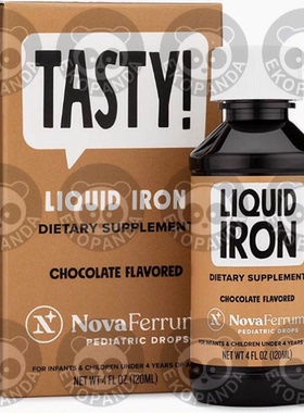 NovaFerrum Pediatric Drops Liquid Iron Supplement for Infant